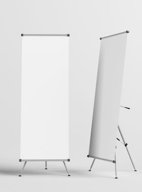 易拉宝展架样机
