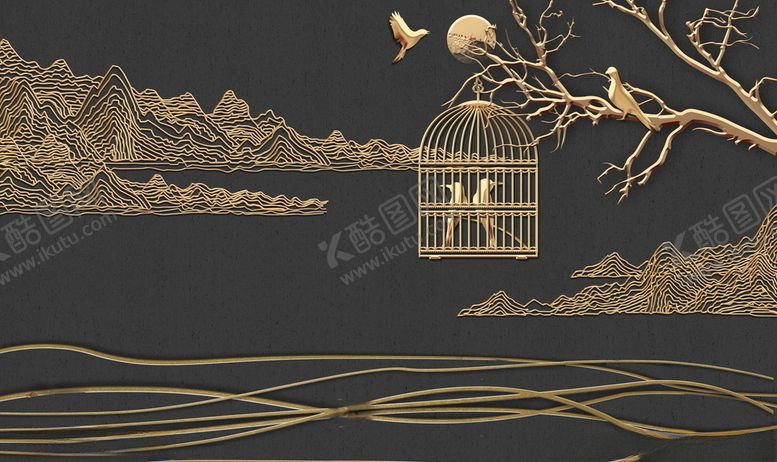 编号：58626510110704163295【酷图网】源文件下载-中国风艺术装饰