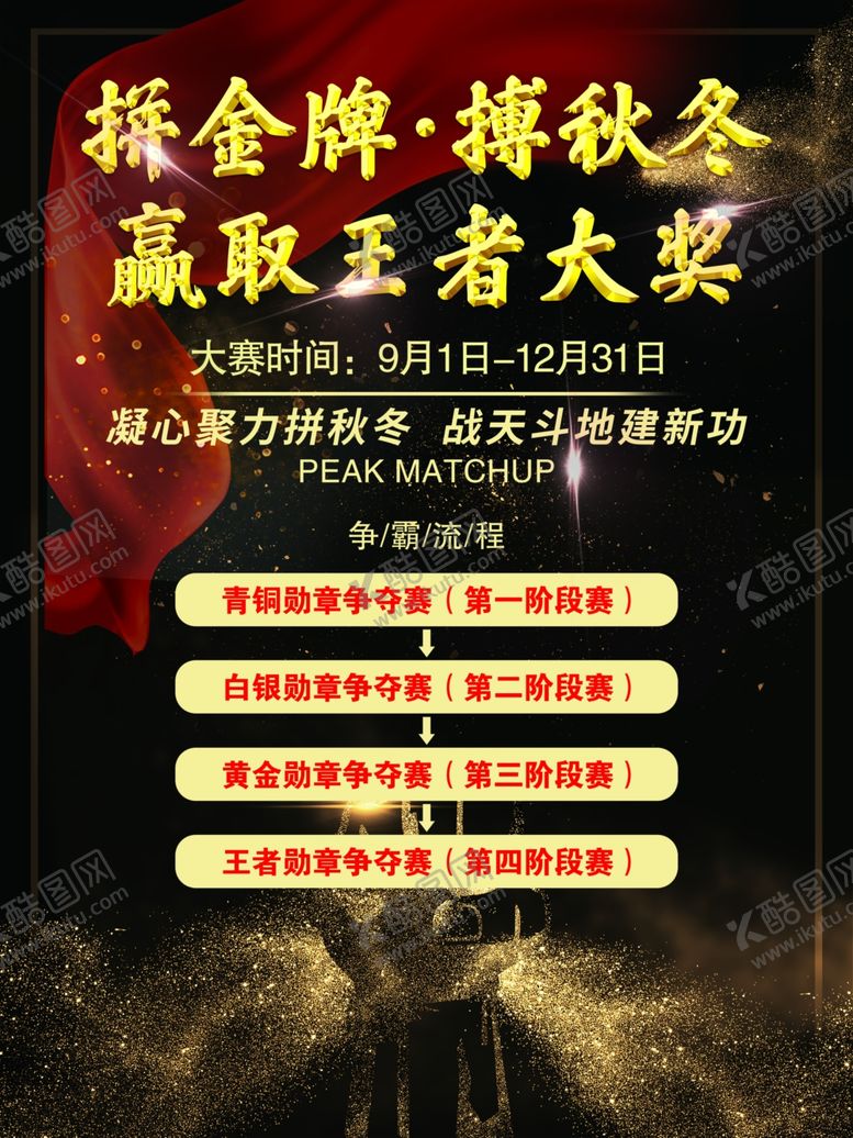 编号：96505506161717448028【酷图网】源文件下载-拼金牌海报