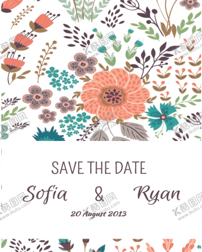 编号：91381209201907063240【酷图网】源文件下载-北欧创意森系花纹图案