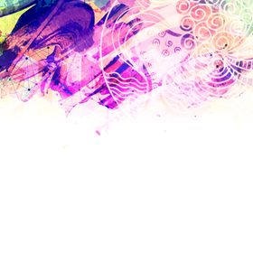 水彩背景缤纷手绘天空纹理