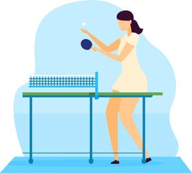 卡通人物配送办公AI矢量收快递