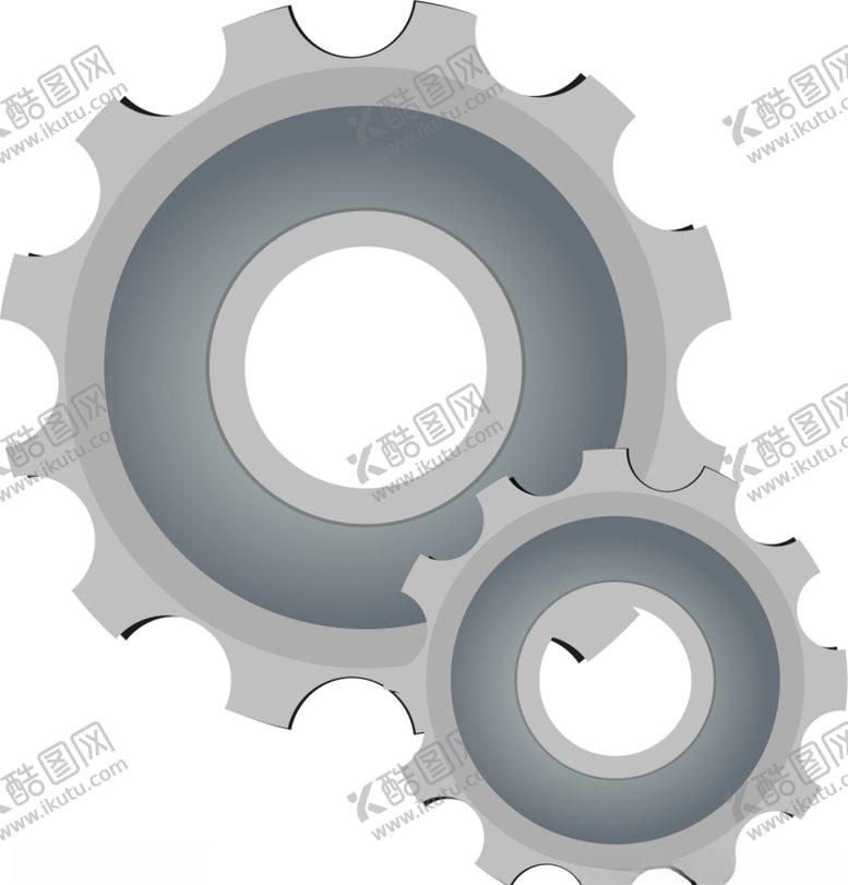 编号：18700110280012561369【酷图网】源文件下载-矢量齿轮图标