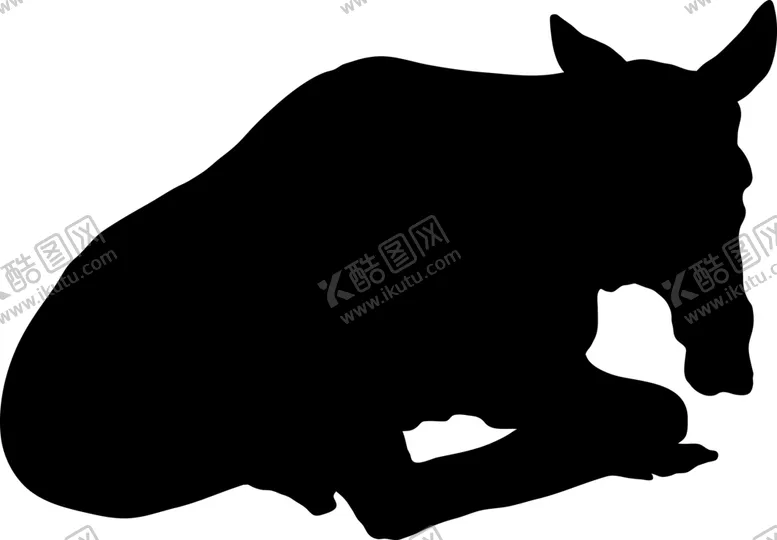 编号：45247404211659558628【酷图网】源文件下载-动物剪影