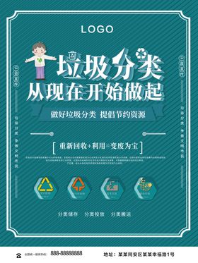 编号：51639009231440067632【酷图网】源文件下载-提高社区的品味 从垃圾分类开始