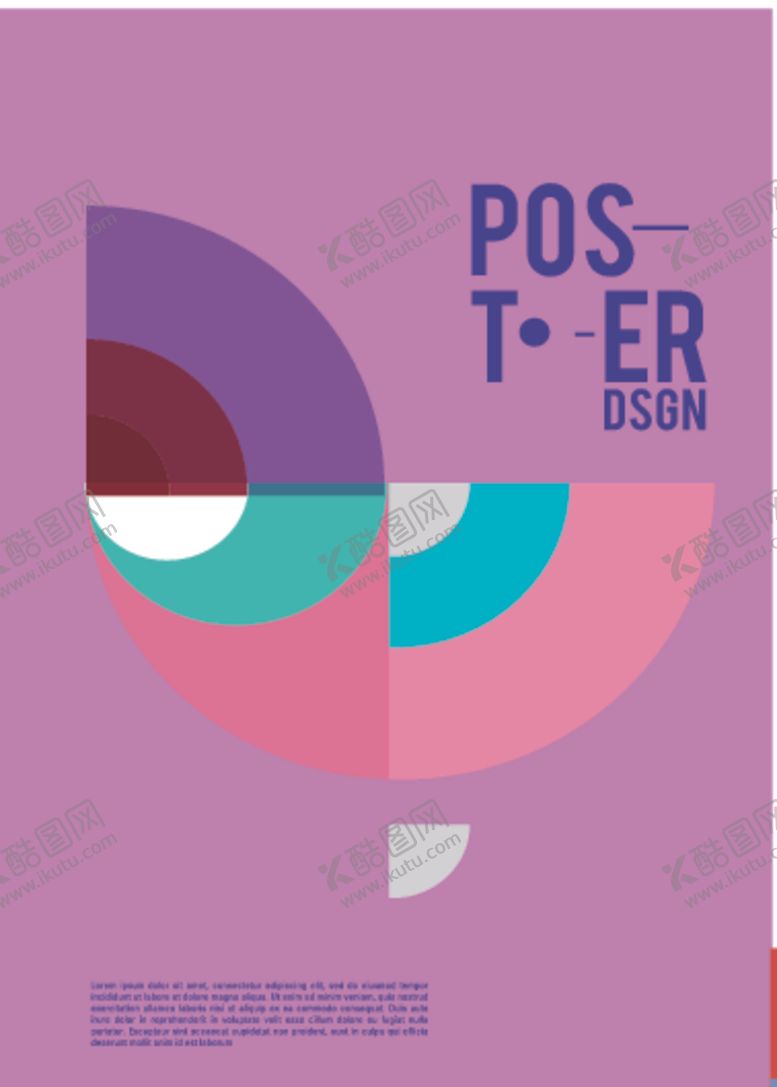 编号：58953711010329079611【酷图网】源文件下载-几何拼接创意海报图案