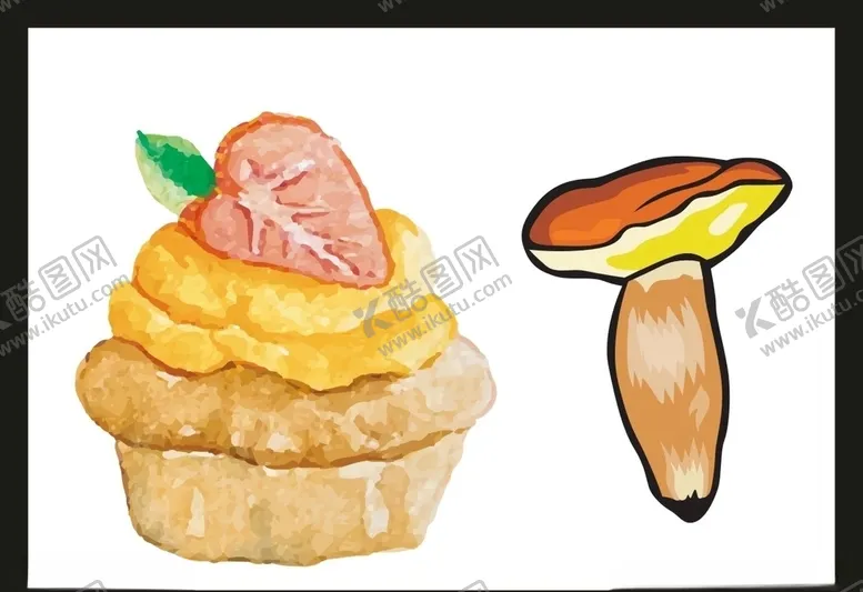 编号：13724005050104578271【酷图网】源文件下载-卡通美食餐饮