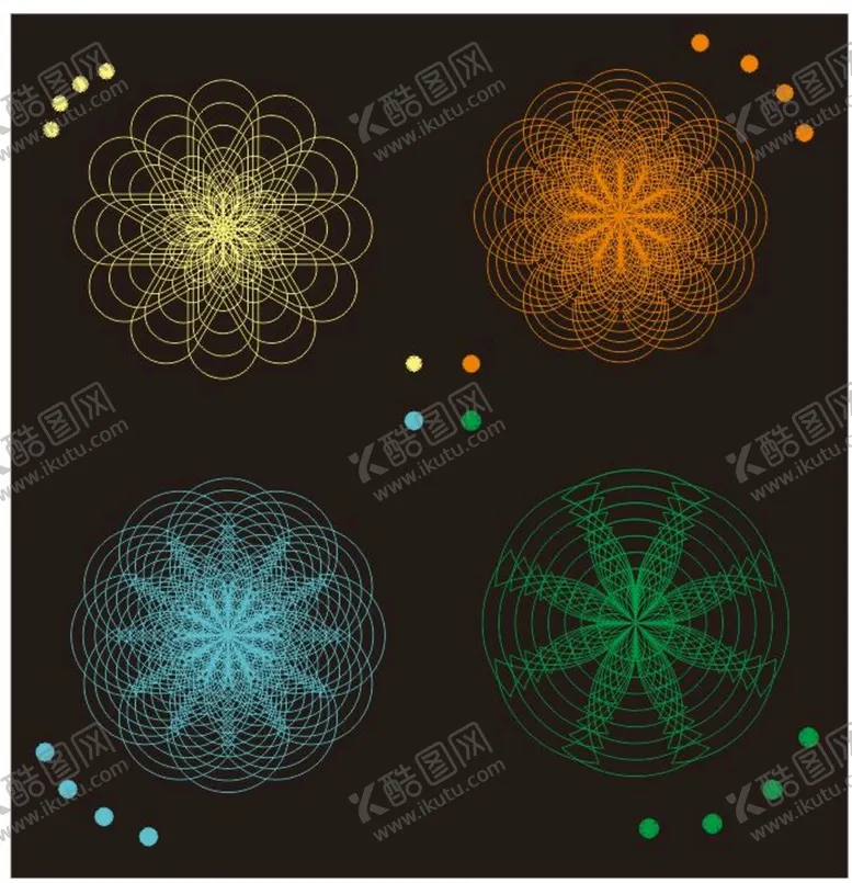 编号：28705911030851444735【酷图网】源文件下载-旋转花纹