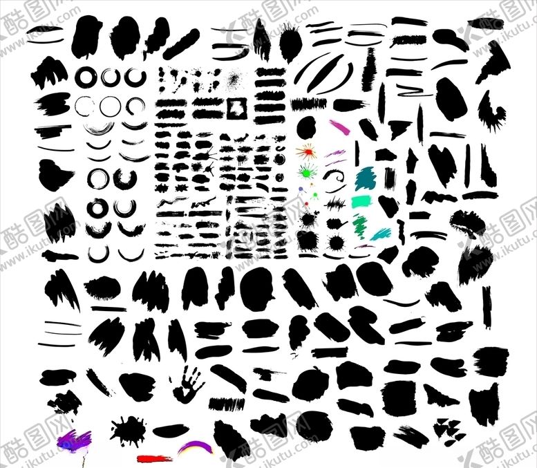 编号：34236610142311577572【酷图网】源文件下载-百款笔触