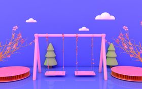 c4d电商素材c4d促销海报