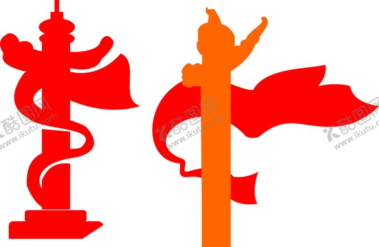 编号：62562502092048426248【酷图网】源文件下载-华表造型矢量