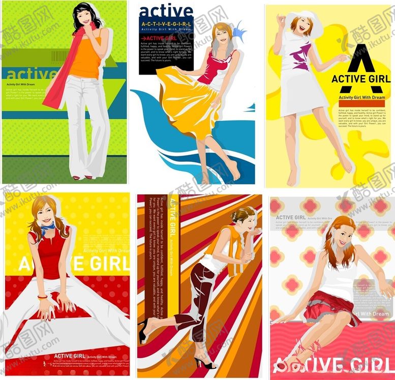 编号：47607811211733175361【酷图网】源文件下载-少女组合时尚