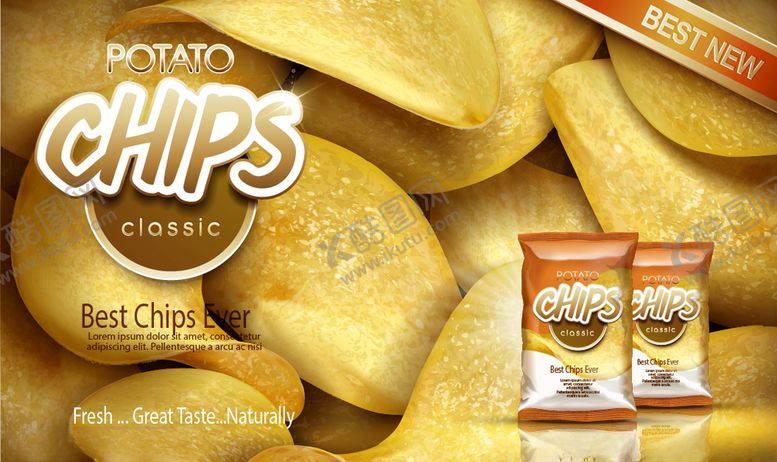 编号：80615709261258531988【酷图网】源文件下载-薯片