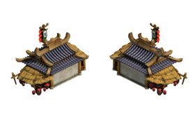 游戏房屋建筑物元素