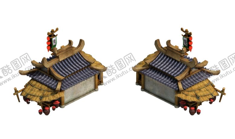 编号：88928606280043257197【酷图网】源文件下载-游戏房屋建筑物元素