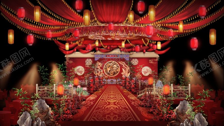 编号：76528004051422512925【酷图网】源文件下载-中式风婚庆