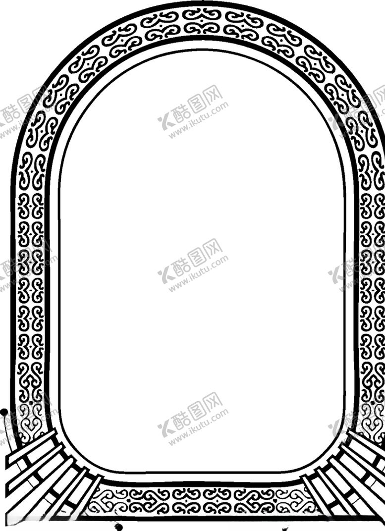 编号：68078605030612102338【酷图网】源文件下载-镂空花图案