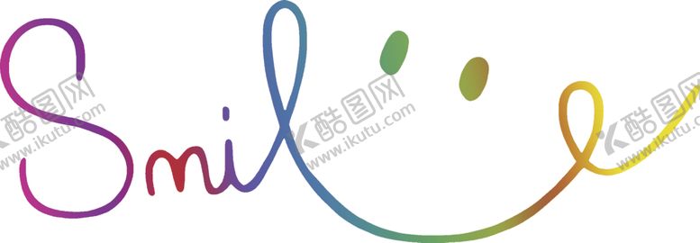 编号：61767101171054279473【酷图网】源文件下载-彩虹渐变笑脸