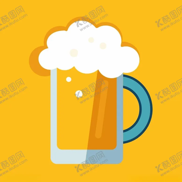 编号：21450302260730522633【酷图网】源文件下载-一杯啤酒