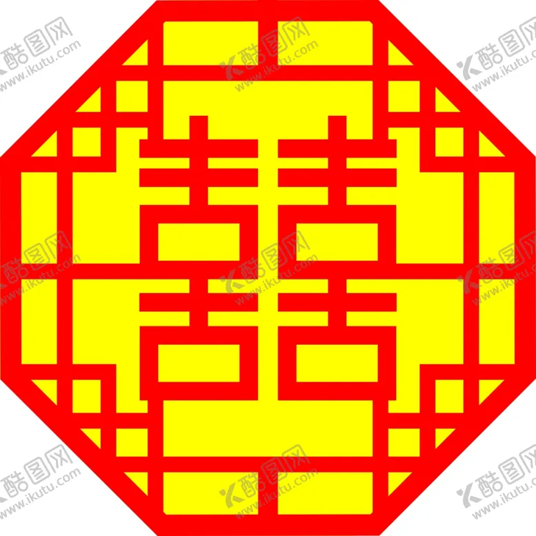 编号：13561506261610311588【酷图网】源文件下载-矢量囍