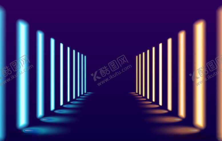 编号：70523110052351541781【酷图网】源文件下载-霓虹背景