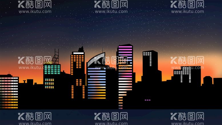 编号：65970310090522162486【酷图网】源文件下载-城市插画