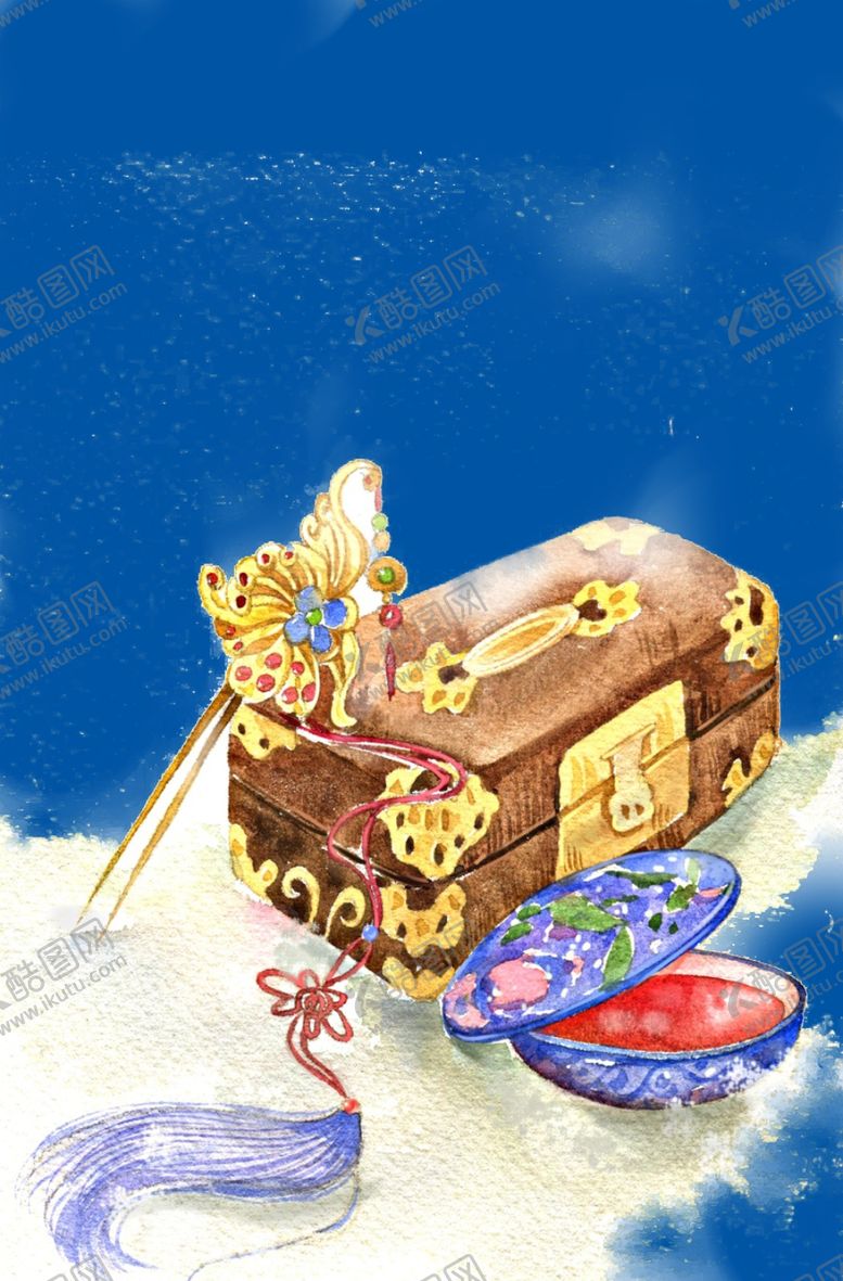 编号：87780010230311416105【酷图网】源文件下载-簪子