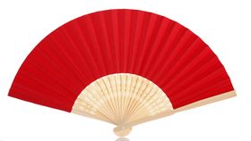 扇子古风立体海报背景素材
