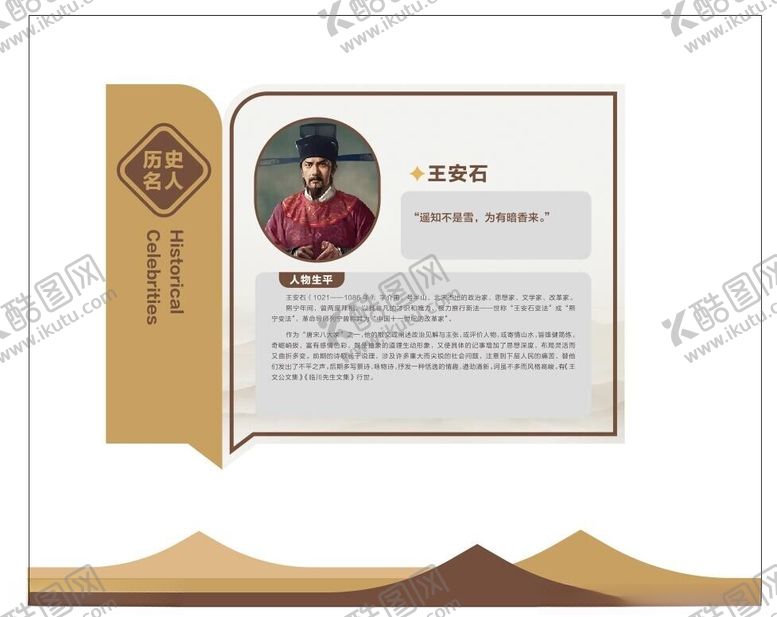 编号：56633502222224542685【酷图网】源文件下载-王安石