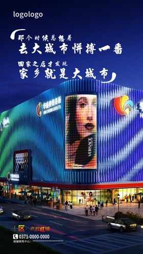 拼搏综合体地产文案商铺