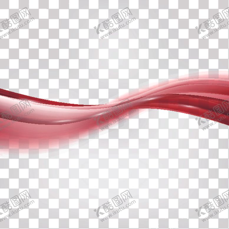 编号：91308510070157031655【酷图网】源文件下载-红色曲线装饰图案