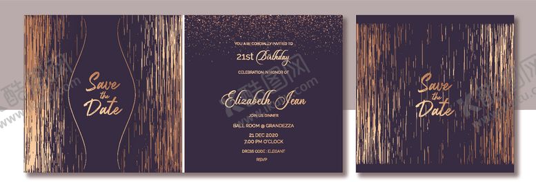 编号：61126709240024327298【酷图网】源文件下载-宴会请柬