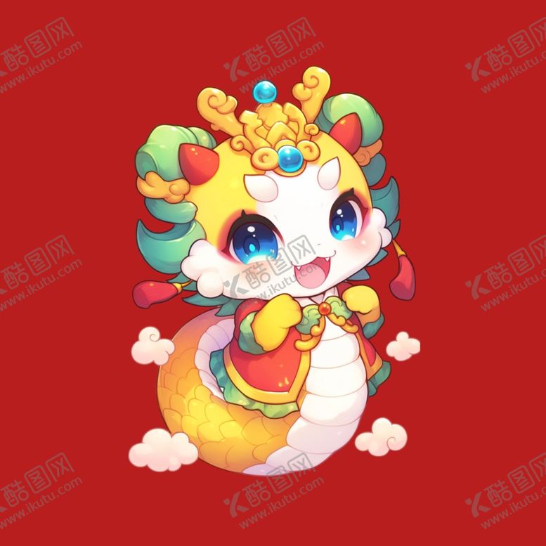 编号：22843001291108265927【酷图网】源文件下载-手绘卡通小蛇