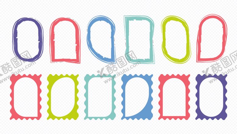 编号：24699904051331009579【酷图网】源文件下载-手绘边框素材