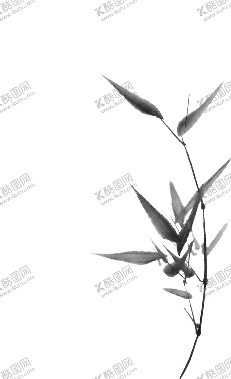 编号：81430006160511054564【酷图网】源文件下载-水墨竹子