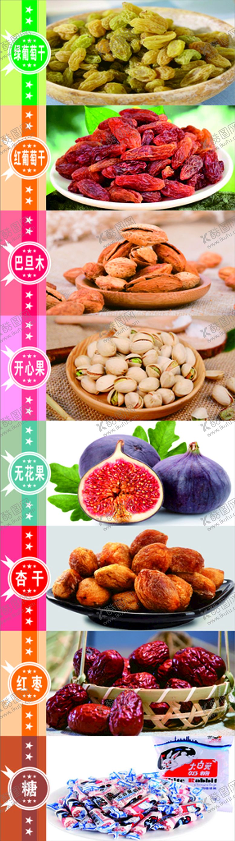编号：26710510111736360372【酷图网】源文件下载-干果店 干果宣传海报