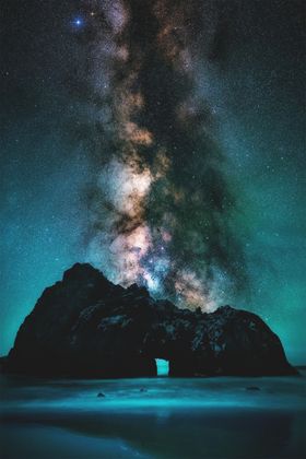 星空发光体璀璨