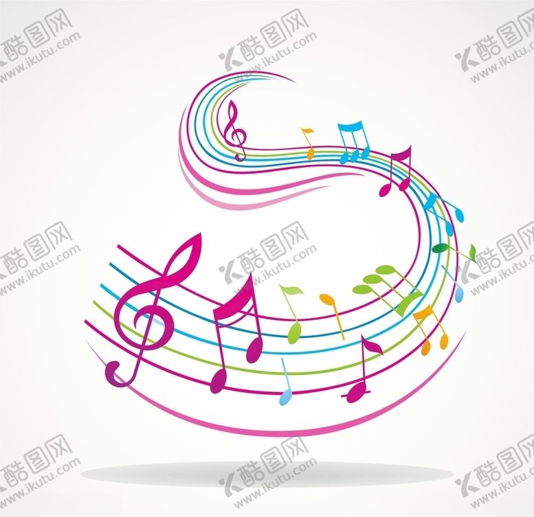 编号：28053209300341117255【酷图网】源文件下载-音符矢量