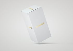 包装盒样机口罩模板展示