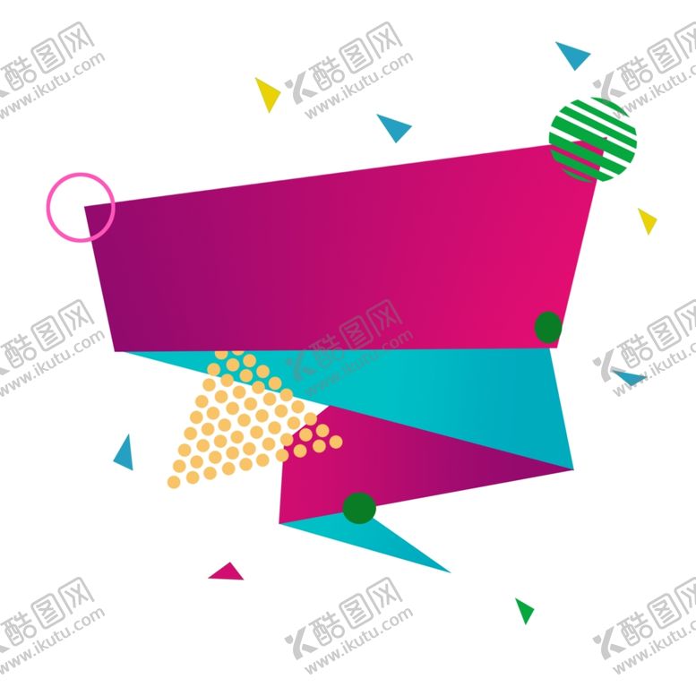 编号：95125806281209492985【酷图网】源文件下载-孟菲斯标题背景免抠素材
