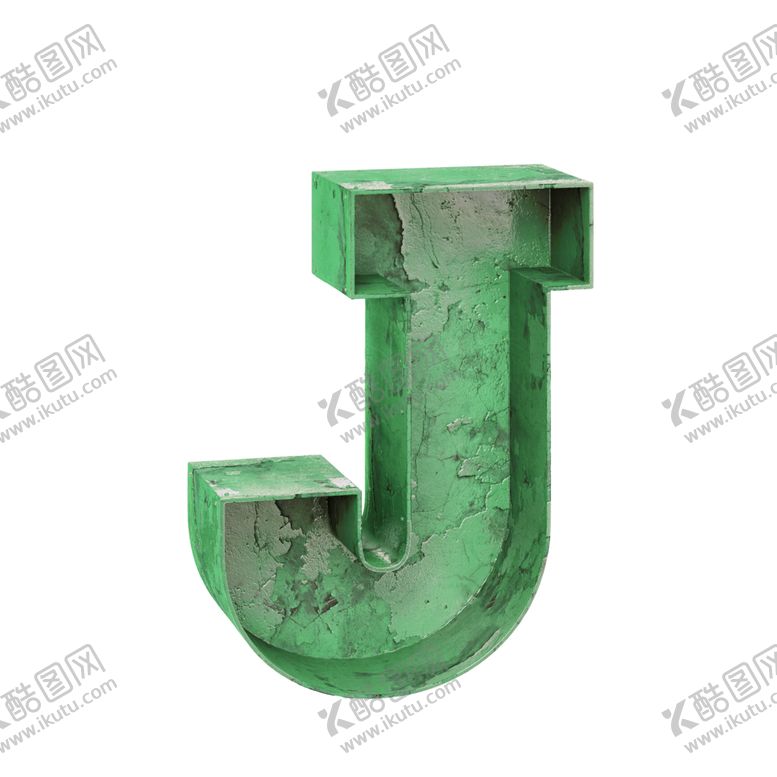 编号：99532410061603272376【酷图网】源文件下载-3D立体字母J