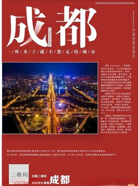成都系列旅游海报