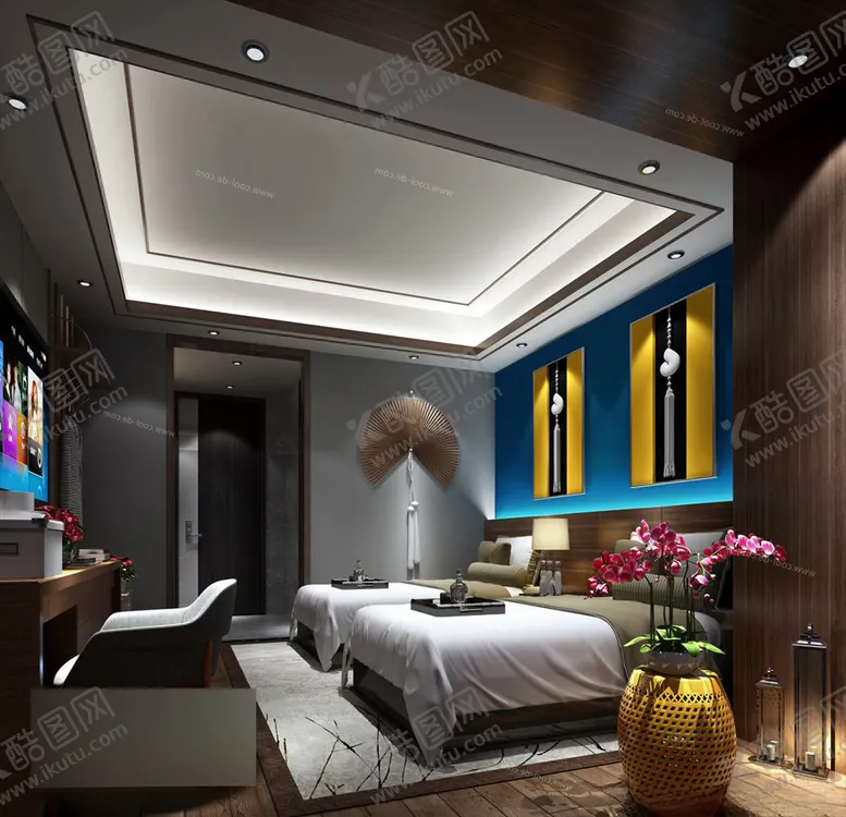 编号：91480409232231466201【酷图网】源文件下载-客房套房