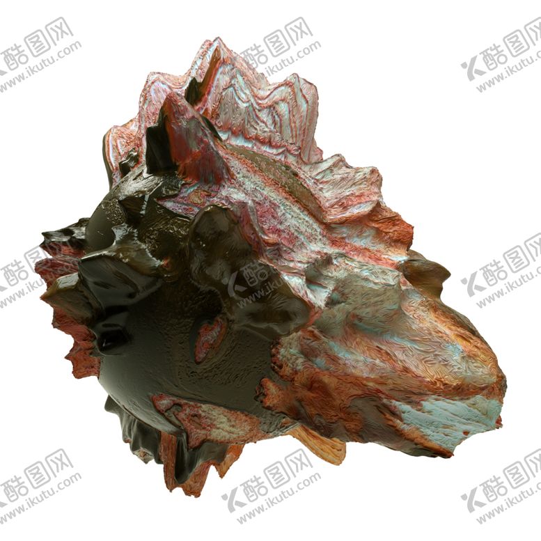 编号：17151710291937135421【酷图网】源文件下载-液态流体抽象炫彩图案