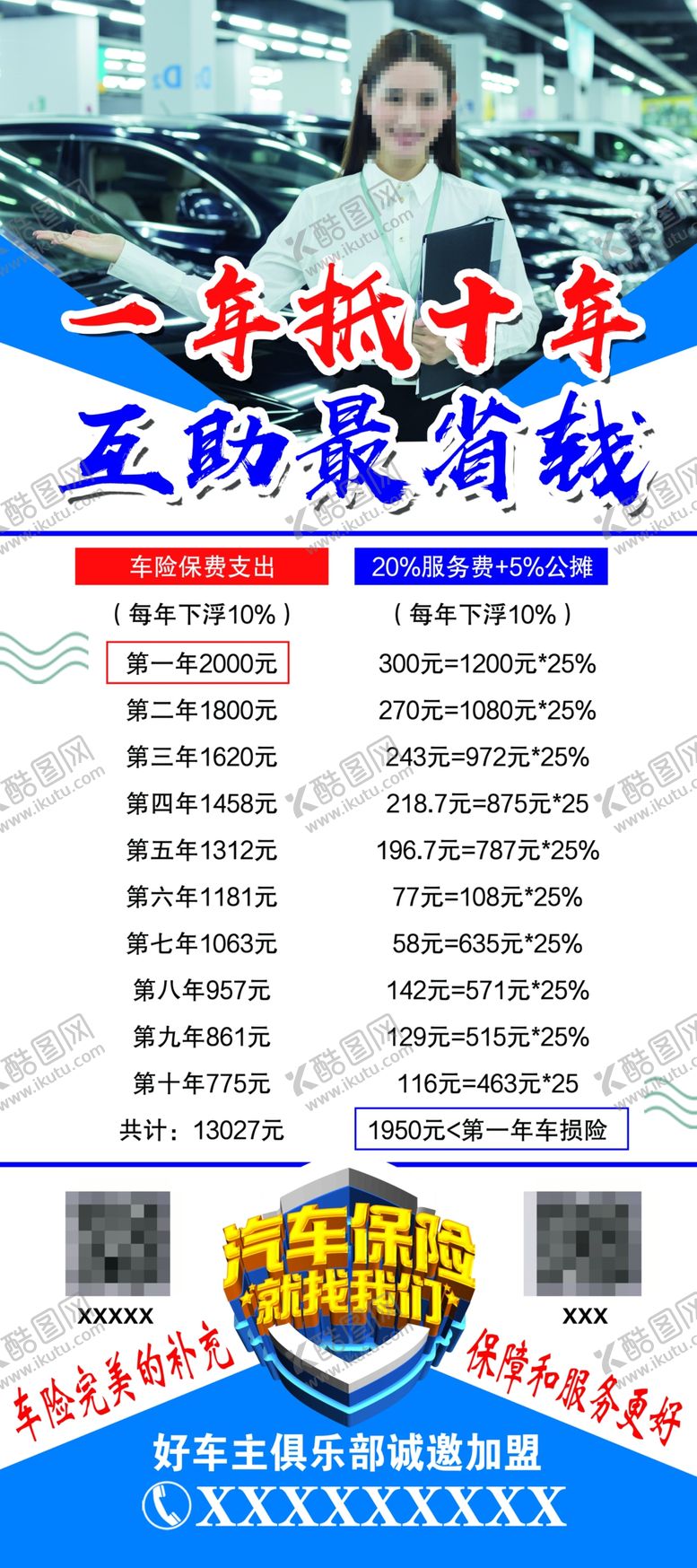 编号：25133305081745239298【酷图网】源文件下载-好车主展架易拉宝