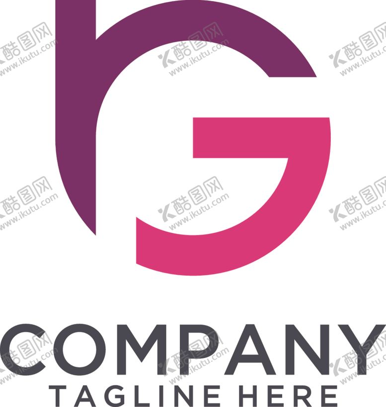 编号：23358107140922307951【酷图网】源文件下载-字母logo