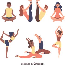 瑜伽yoga瑜珈动作