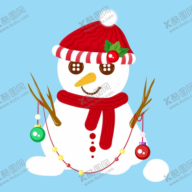 编号：37468105150859402652【酷图网】源文件下载-圣诞雪人