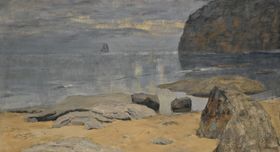 列维坦风景油画