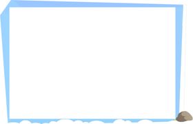 卡通边框卡通对话框